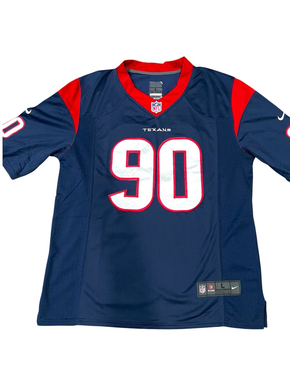 Nike NFL Houston Texans Football Jersey Jadeveon Clowney #90 Men’s Size Large - Picture 6 of 10